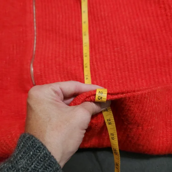 Vince Camuto Red Cowl Neck Sweater - Picture 4 of 4